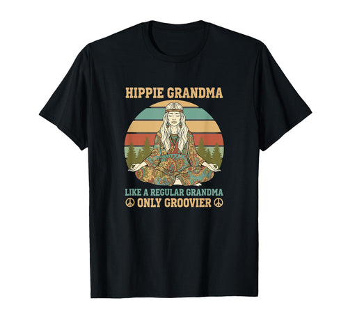 Grandparent Hippie Grandma Boho T-Shirt - Graphic Print Men Women - T-Shirt, Sweatshirt, Hoodie