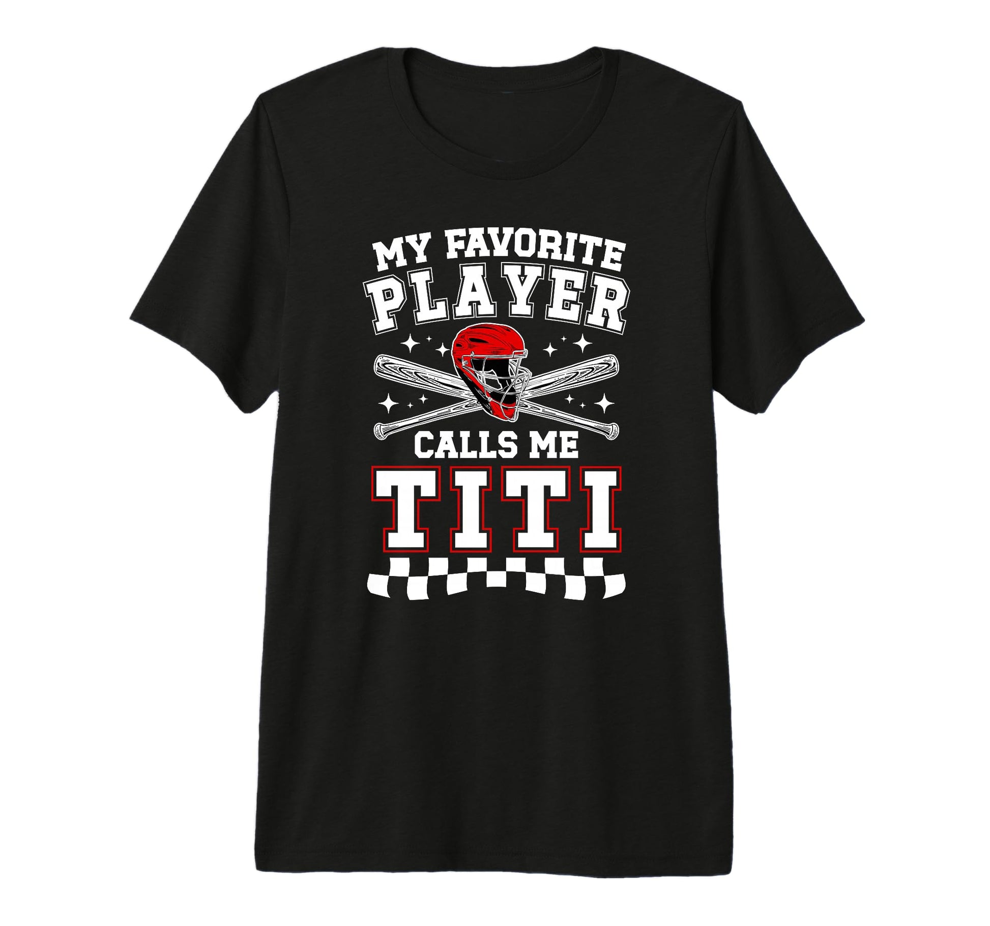 Proud Baseball Titi Baseball Player Titi T-Shirt - Custom Art Print Unisex - T-Shirt, Sweatshirt, Hoodie