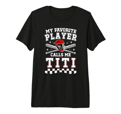 Proud Baseball Titi Baseball Player Titi T-Shirt - Custom Art Print Unisex - T-Shirt, Sweatshirt, Hoodie