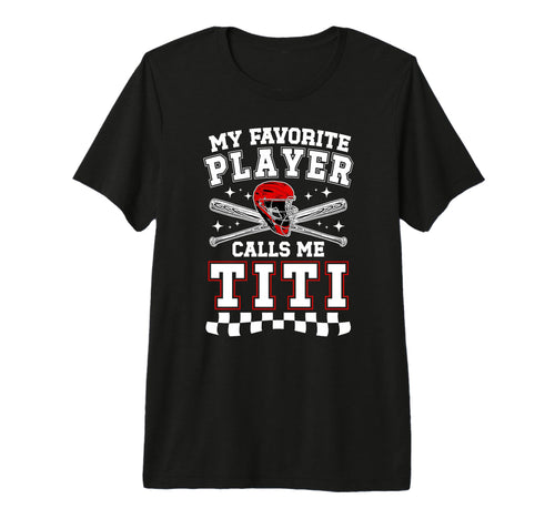 Proud Baseball Titi Baseball Player Titi T-Shirt - Custom Art Print Unisex - T-Shirt, Sweatshirt, Hoodie
