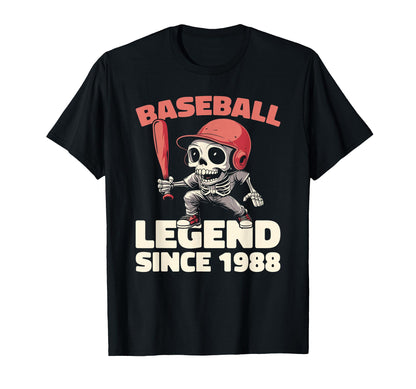 Birthday Baseball Baseballer Team Sport T-Shirt - Streetwear Style Unisex - T-Shirt, Sweatshirt, Hoodie