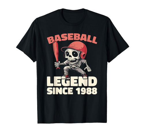 Birthday Baseball Baseballer Team Sport T-Shirt - Streetwear Style Unisex - T-Shirt, Sweatshirt, Hoodie