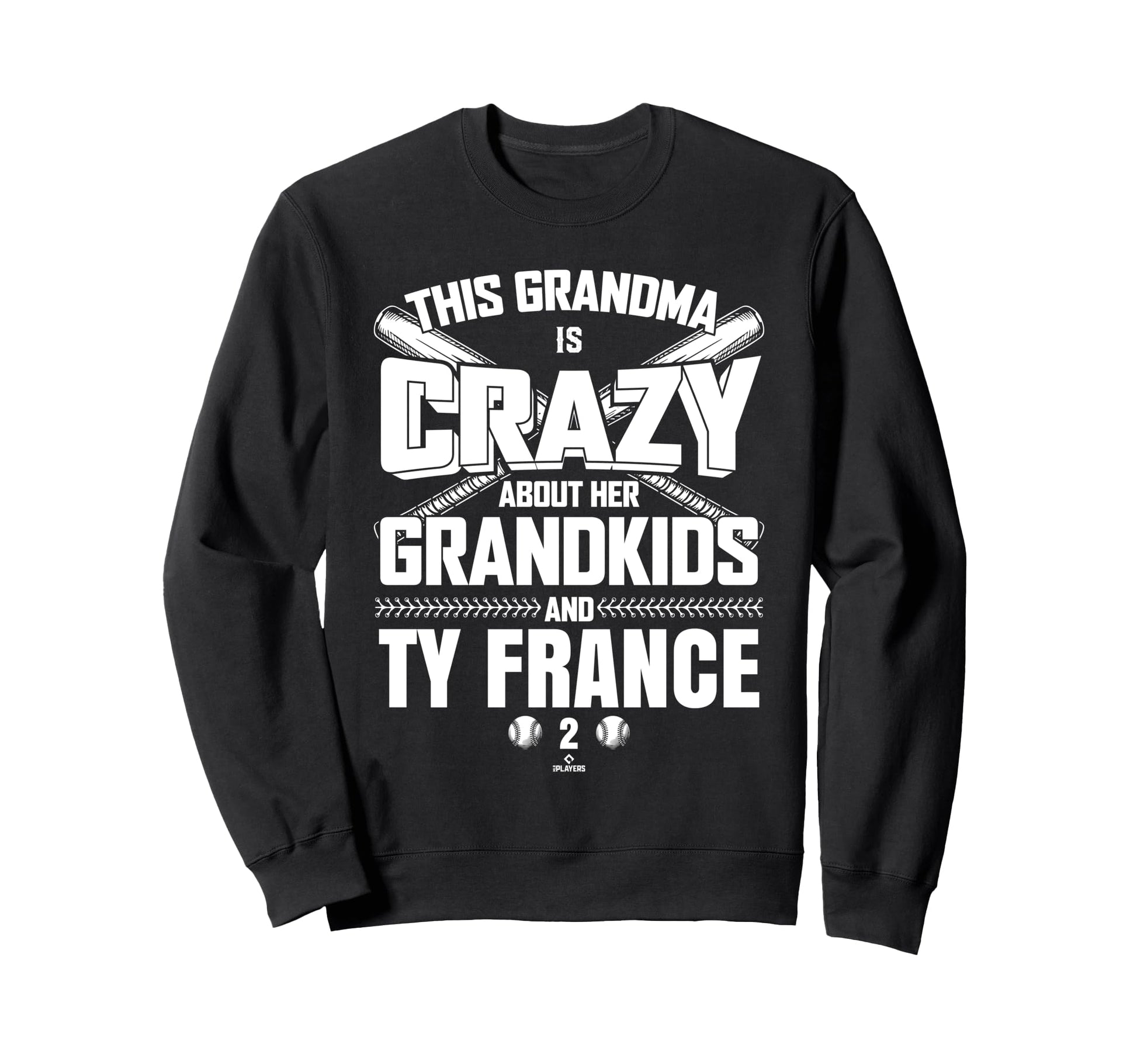 Grandma Crazy Ty France Cincinnati Sweatshirt - Novelty Apparel Men Women - T-Shirt, Sweatshirt, Hoodie