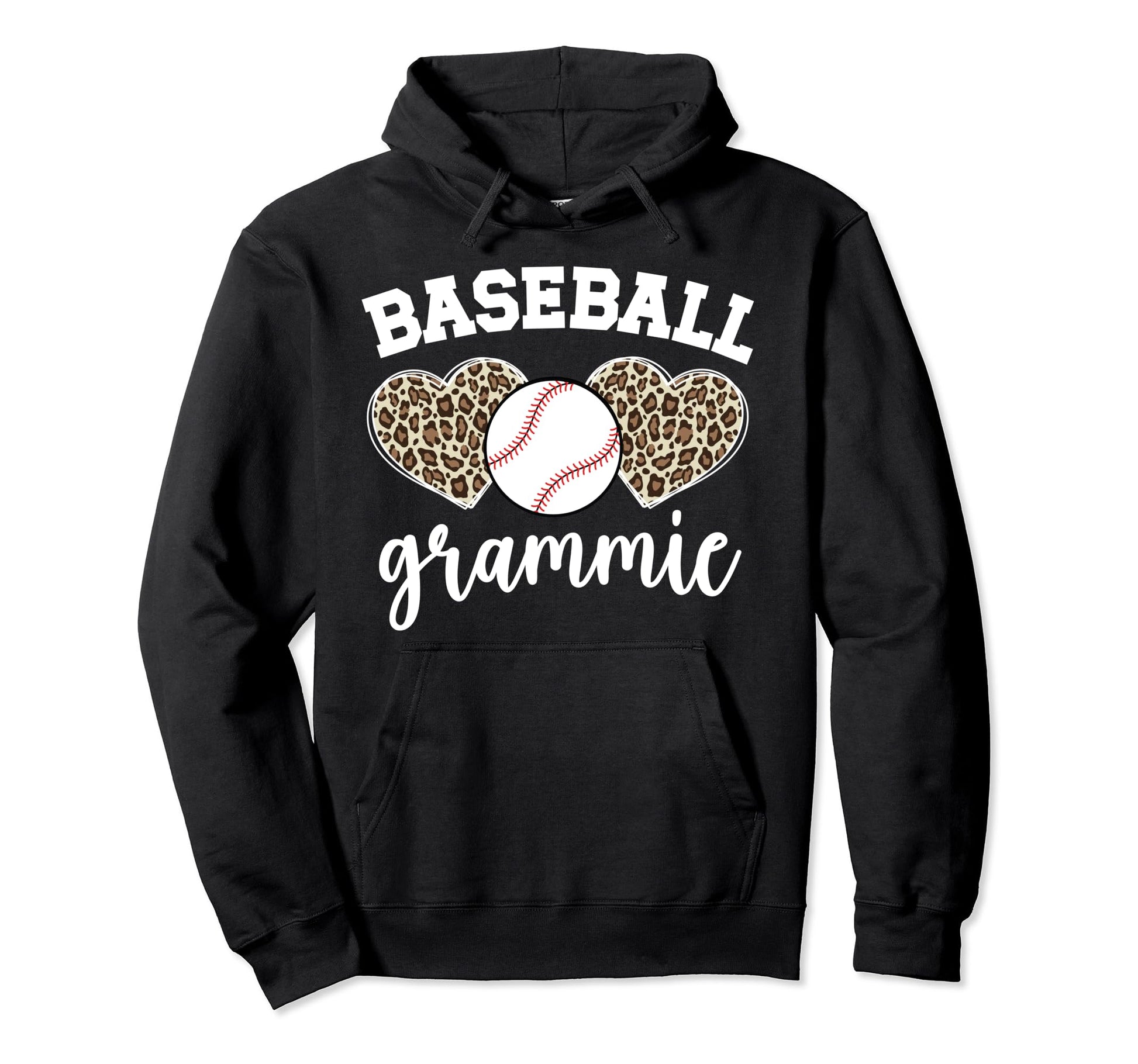 Baseball Grammie Hearts Grammie Hoodie - Custom Art Print for Adults - T-Shirt, Sweatshirt, Hoodie