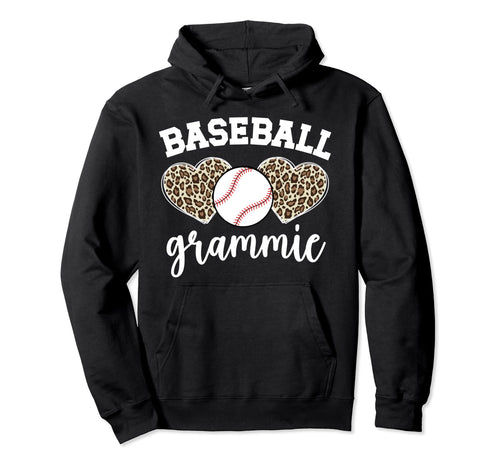 Baseball Grammie Hearts Grammie Hoodie - Custom Art Print for Adults - T-Shirt, Sweatshirt, Hoodie