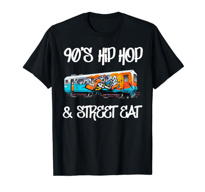 Hip Hop Old School 90S Music Graffiti T-Shirt - Aesthetic Graphic Men Women - T-Shirt, Sweatshirt, Hoodie