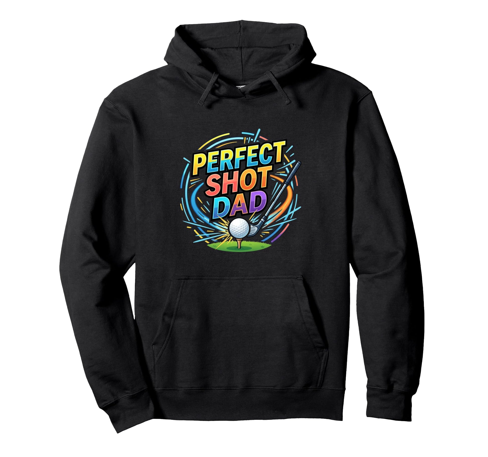 Shot Dad Golf Player Lifestyle Hoodie - Novelty Apparel for Adults - T-Shirt, Sweatshirt, Hoodie
