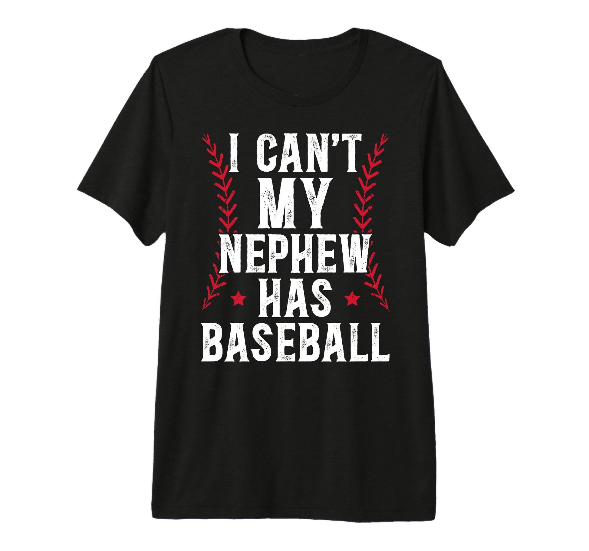 Mens My Nephew Has Baseball Uncle T-Shirt - Fun Novelty Design Unisex - T-Shirt, Sweatshirt, Hoodie