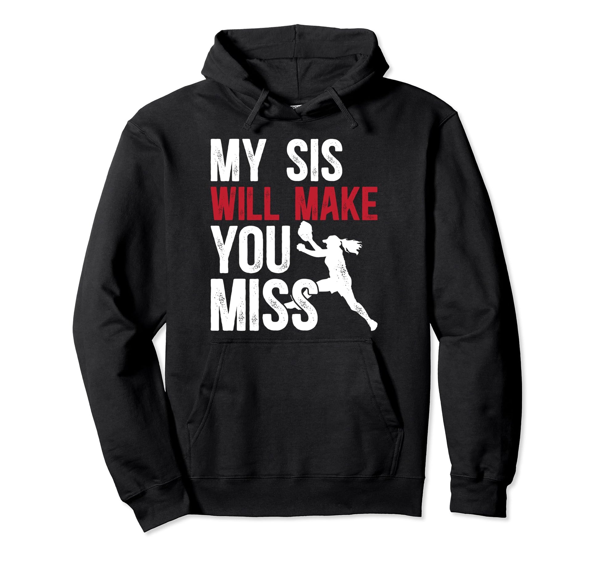 My Sis Baseball Pitcher Brother Hoodie - Streetwear Style Men Women - T-Shirt, Sweatshirt, Hoodie