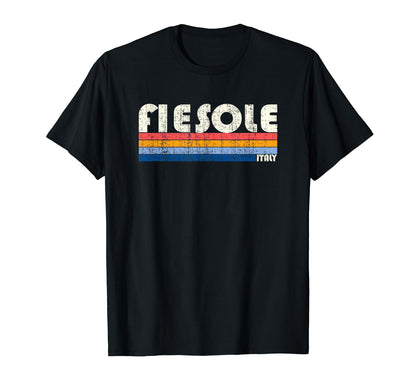 70S 80S Fiesole Italy T-Shirt - Custom Art Print for Adults - T-Shirt, Sweatshirt, Hoodie