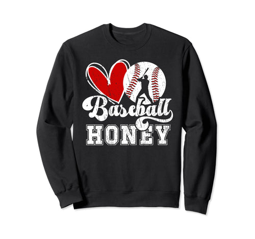 Baseball Honey Grandma Honey Sweatshirt - Trendy Graphic Men Women - T-Shirt, Sweatshirt, Hoodie