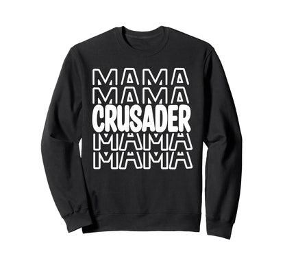 Crusader Mama School Mascot Mom Sweatshirt - Trendy Graphic Men Women - T-Shirt, Sweatshirt, Hoodie