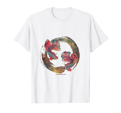 Japanese Fish Koi Whisperer Ying T-Shirt - Aesthetic Graphic Men Women - T-Shirt, Sweatshirt, Hoodie