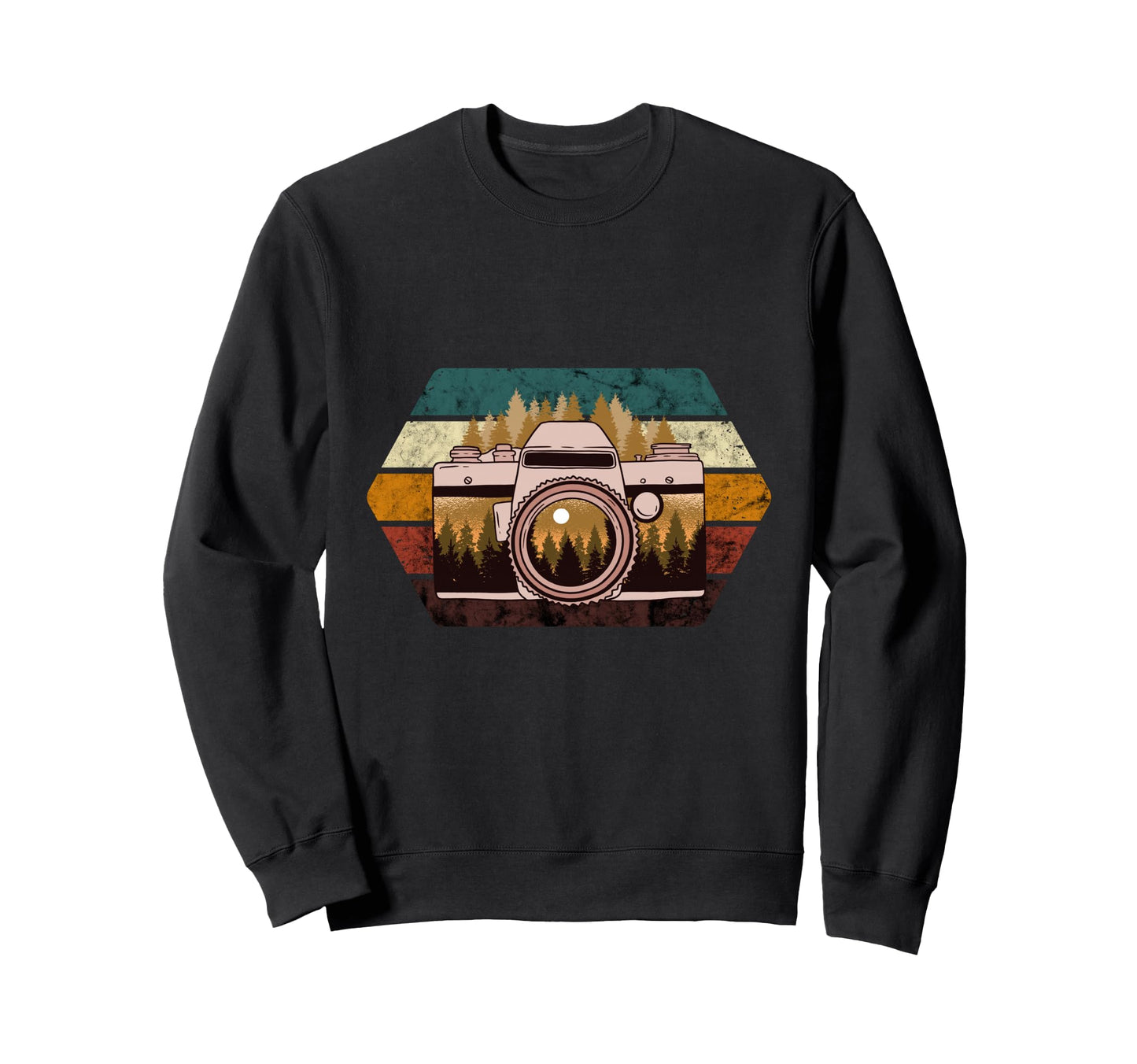 Photographer Landscape Camera Sweatshirt - Novelty Apparel for Adults - T-Shirt, Sweatshirt, Hoodie