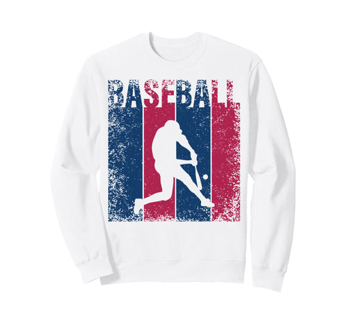 Baseball Season Patriotic Sports Sweatshirt - Streetwear Style Men Women - T-Shirt, Sweatshirt, Hoodie