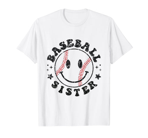 Baseball Sister Funny Sporty T-Shirt - Streetwear Style Men Women - T-Shirt, Sweatshirt, Hoodie
