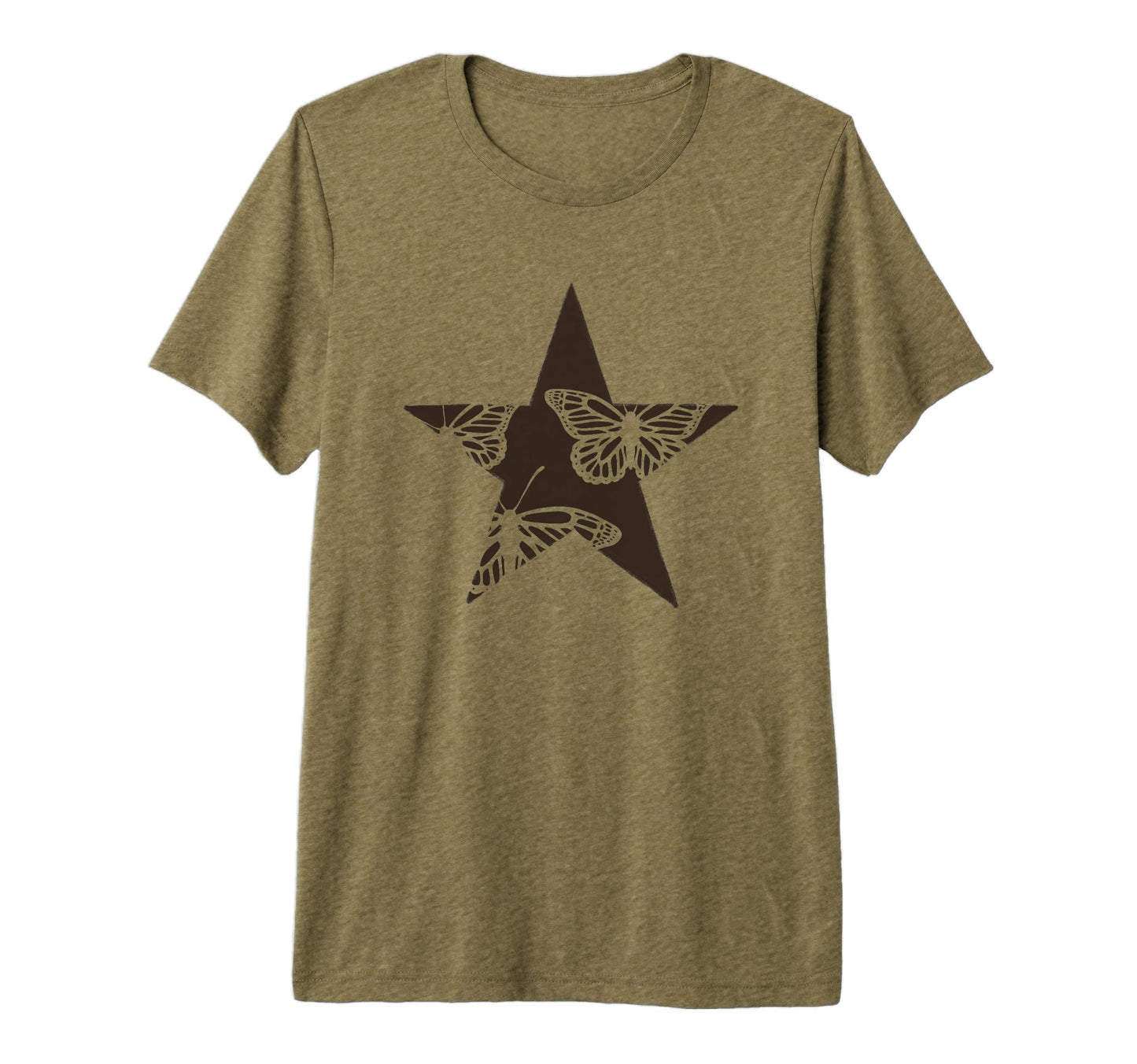 Star Stencil Graffiti Art Grunge T-Shirt - Minimalist Print for Adults - T-Shirt, Sweatshirt, Hoodie