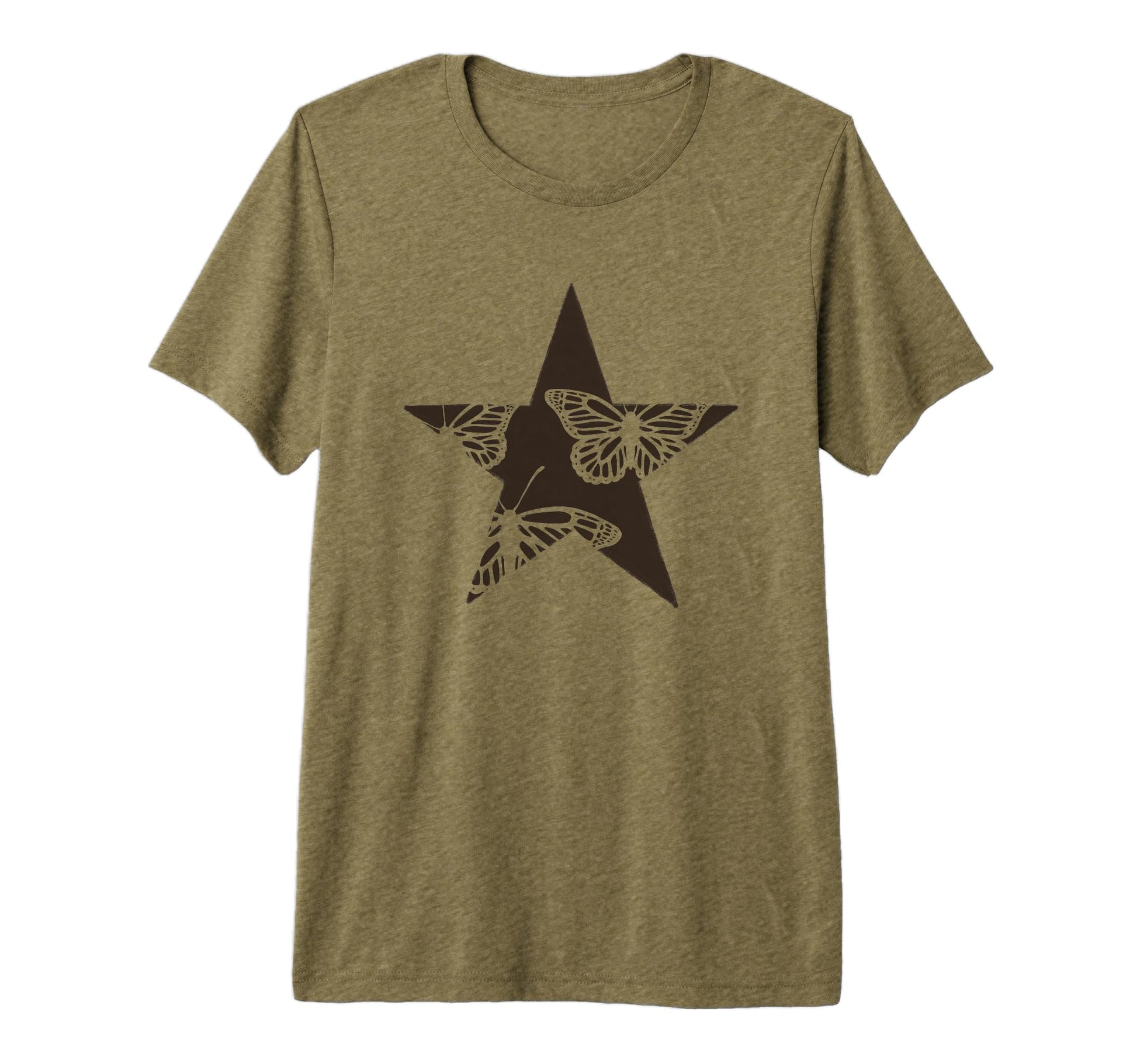 Star Stencil Graffiti Art Grunge T-Shirt - Minimalist Print for Adults - T-Shirt, Sweatshirt, Hoodie