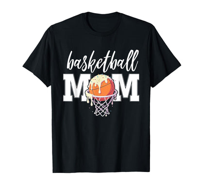 Basketball Mom Ice Cream Hoop Net Game T-Shirt - Aesthetic Graphic Unisex - T-Shirt, Sweatshirt, Hoodie