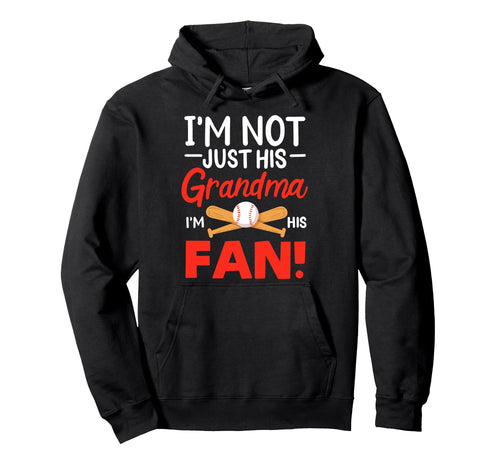 Baseball Grandma Baseball Fan Hoodie - Novelty Apparel Men Women - T-Shirt, Sweatshirt, Hoodie
