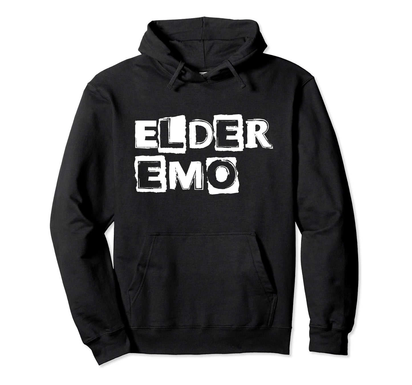 Emo Rock Elder Emo Y2K 2000S Emo Ska Hoodie - Novelty Apparel for Adults - T-Shirt, Sweatshirt, Hoodie
