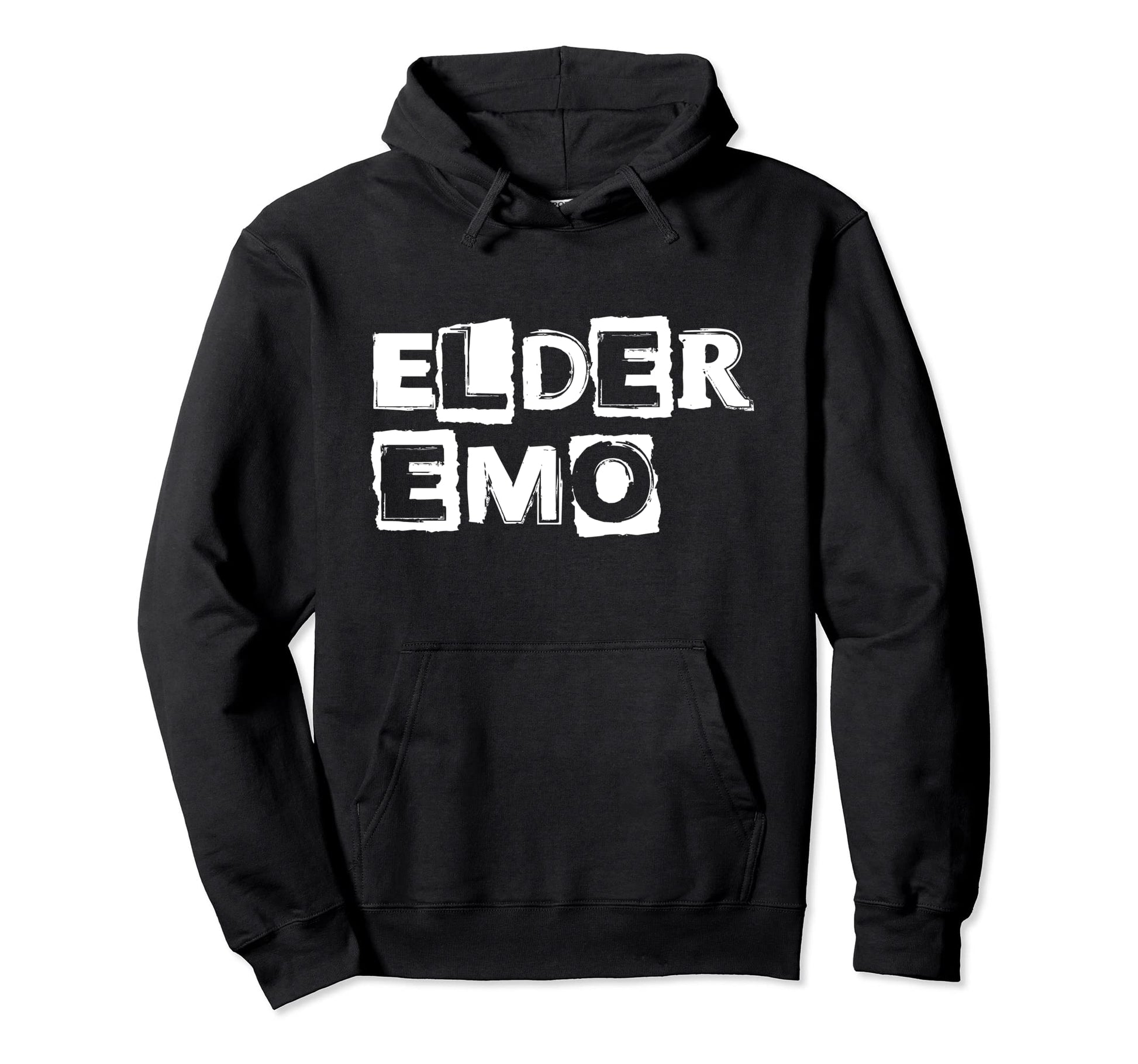 Emo Rock Elder Emo Y2K 2000S Emo Ska Hoodie - Novelty Apparel for Adults - T-Shirt, Sweatshirt, Hoodie