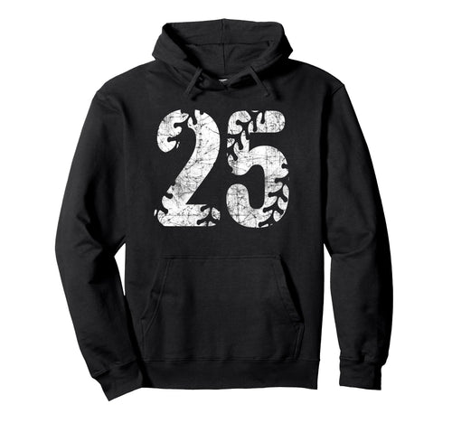 Baseball Softball Mom 25 Number 25 Hoodie - Fun Novelty Design Unisex - T-Shirt, Sweatshirt, Hoodie