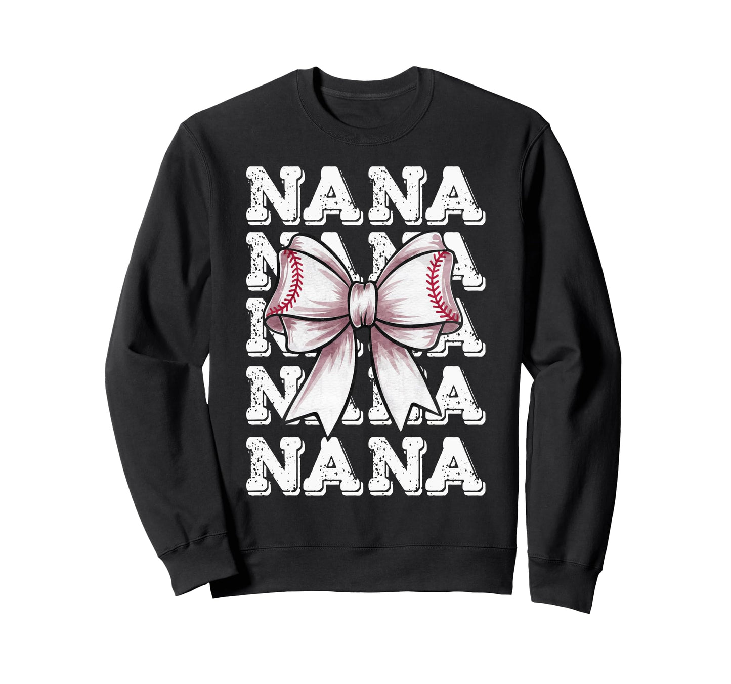 Coquette Baseball Nana Matching Sweatshirt - Fun Novelty Design Unisex - T-Shirt, Sweatshirt, Hoodie