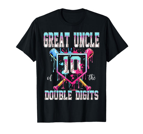 Great Uncle Double Digits 10Th T-Shirt - Custom Art Print Men Women - T-Shirt, Sweatshirt, Hoodie