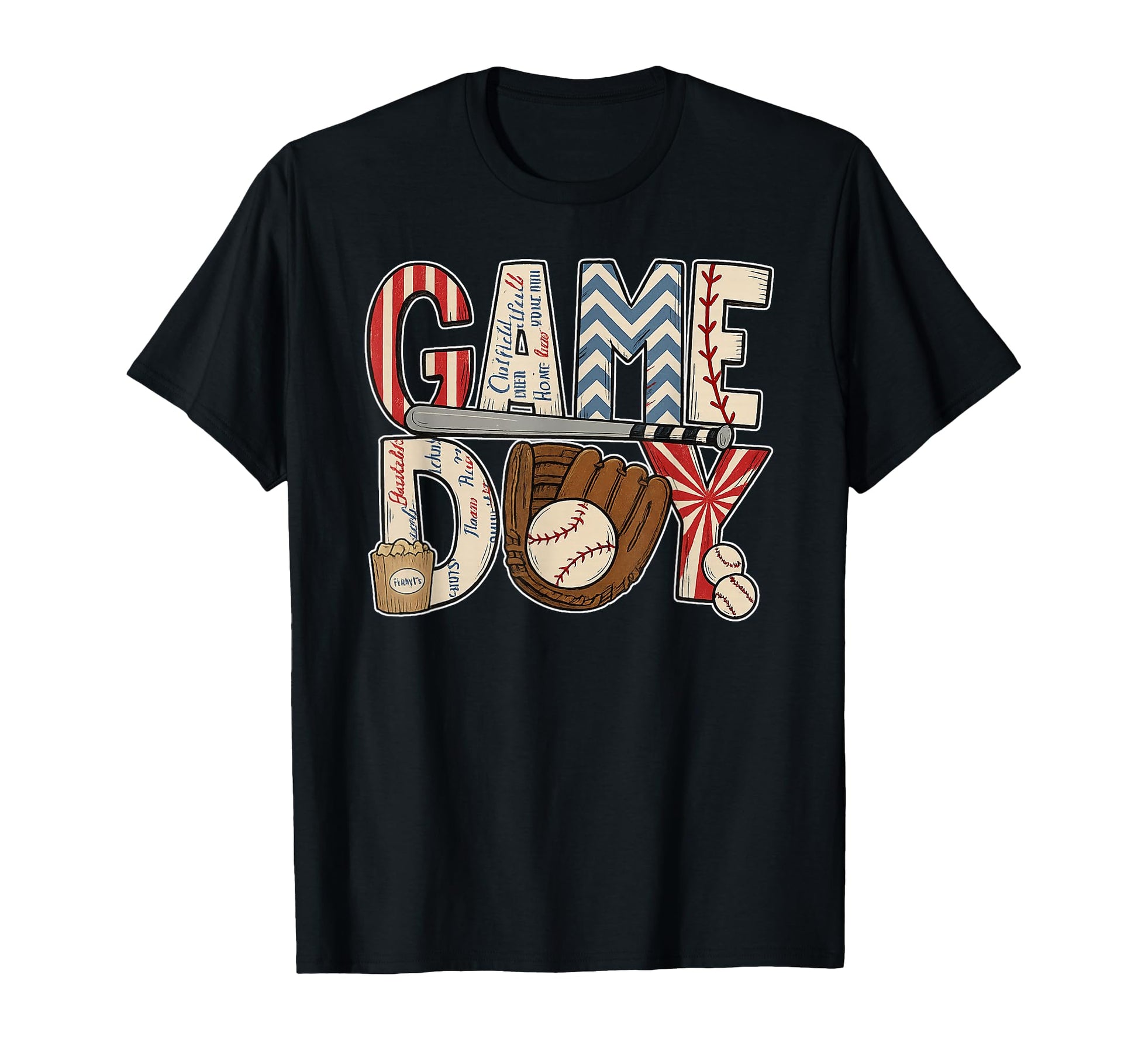 Baseball Game Day Baseball Life Softball T-Shirt - Unique Graphic Unisex - T-Shirt, Sweatshirt, Hoodie