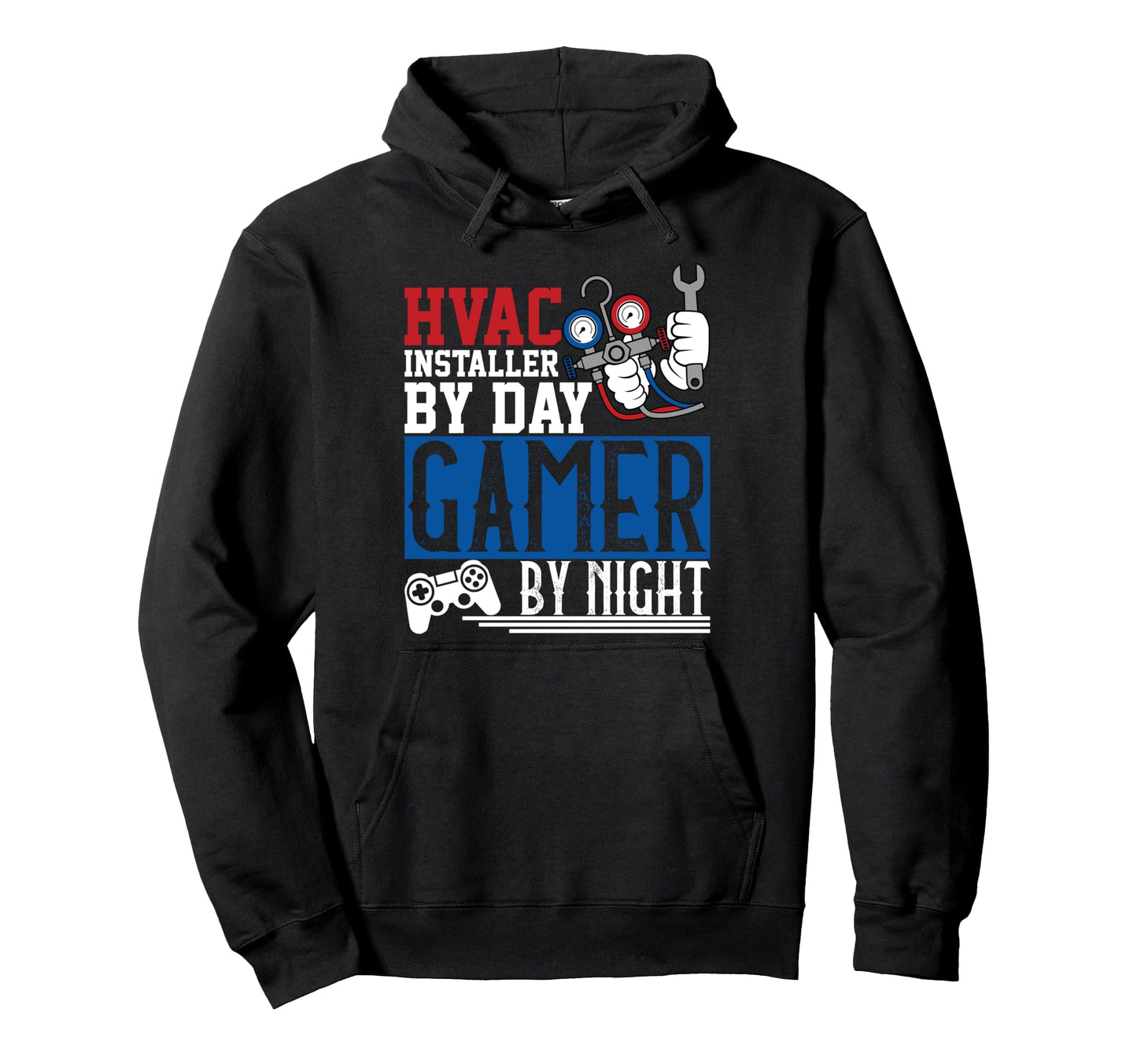 Hvac Dad Hvac Tech Hvac Installer Day Hoodie - Streetwear Style Men Women - T-Shirt, Sweatshirt, Hoodie
