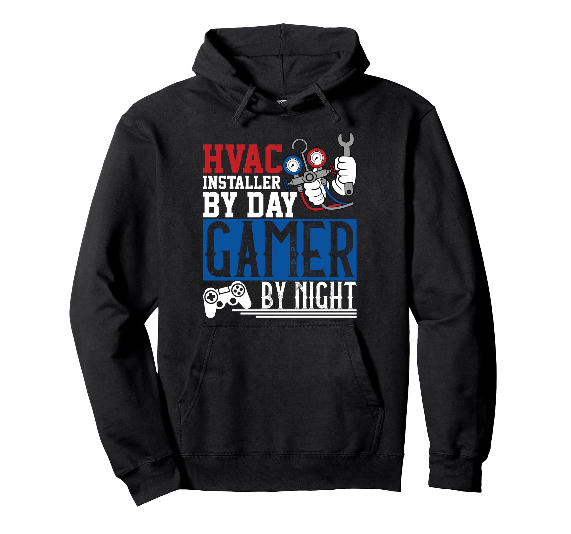 Hvac Dad Hvac Tech Hvac Installer Day Hoodie - Streetwear Style Men Women - T-Shirt, Sweatshirt, Hoodie