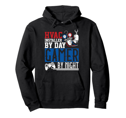 Hvac Dad Hvac Tech Hvac Installer Day Hoodie - Streetwear Style Men Women - T-Shirt, Sweatshirt, Hoodie