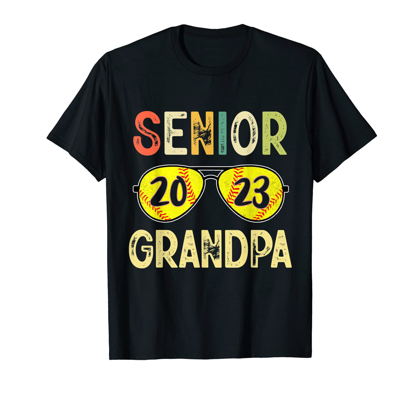 Senior Grandpa 2023 Class 2023 T-Shirt - Aesthetic Graphic for Adults - T-Shirt, Sweatshirt, Hoodie