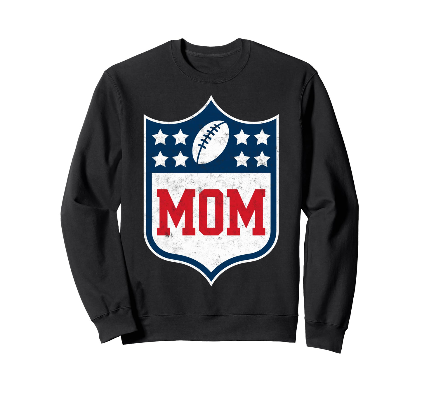 Proud Football Players Mom Sweatshirt - Casual Everyday Wear for Adults - T-Shirt, Sweatshirt, Hoodie