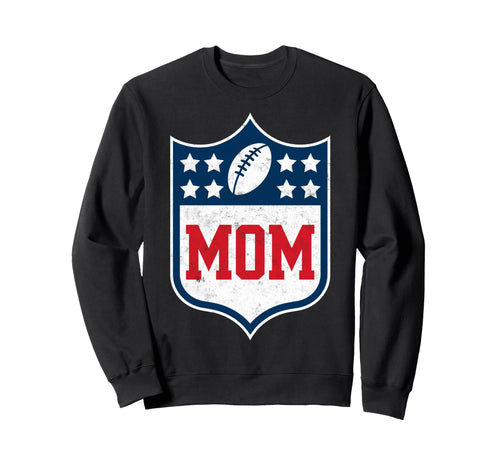 Proud Football Players Mom Sweatshirt - Casual Everyday Wear for Adults - T-Shirt, Sweatshirt, Hoodie