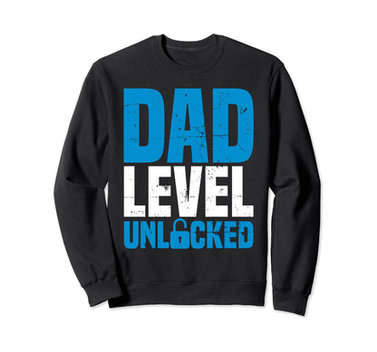 Fathers Day Gamer Dad Dad Sweatshirt - Casual Everyday Wear Men Women - T-Shirt, Sweatshirt, Hoodie
