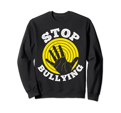 Stop Bullying End Bullying Spread Sweatshirt - Aesthetic Graphic Men Women - T-Shirt, Sweatshirt, Hoodie