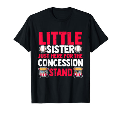 Baseball Little Brother Baseball Love T-Shirt - Novelty Apparel for Adults - T-Shirt, Sweatshirt, Hoodie