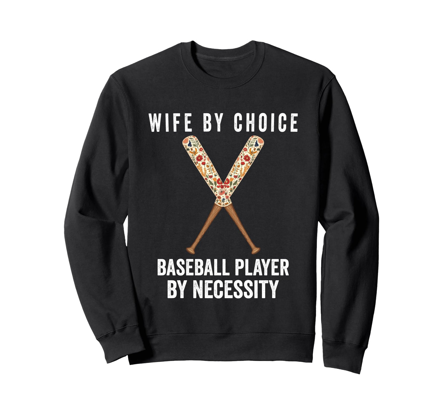 Funny Wildflower Boho Aesthetic Wife Sweatshirt - Graphic Print Men Women - T-Shirt, Sweatshirt, Hoodie