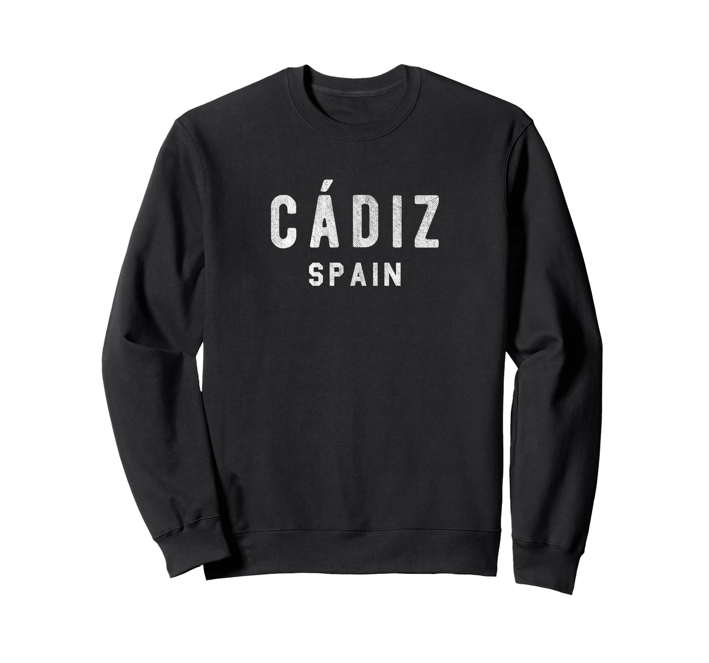 Varsity Cadiz Spain Sweatshirt - Minimalist Print Unisex - T-Shirt, Sweatshirt, Hoodie