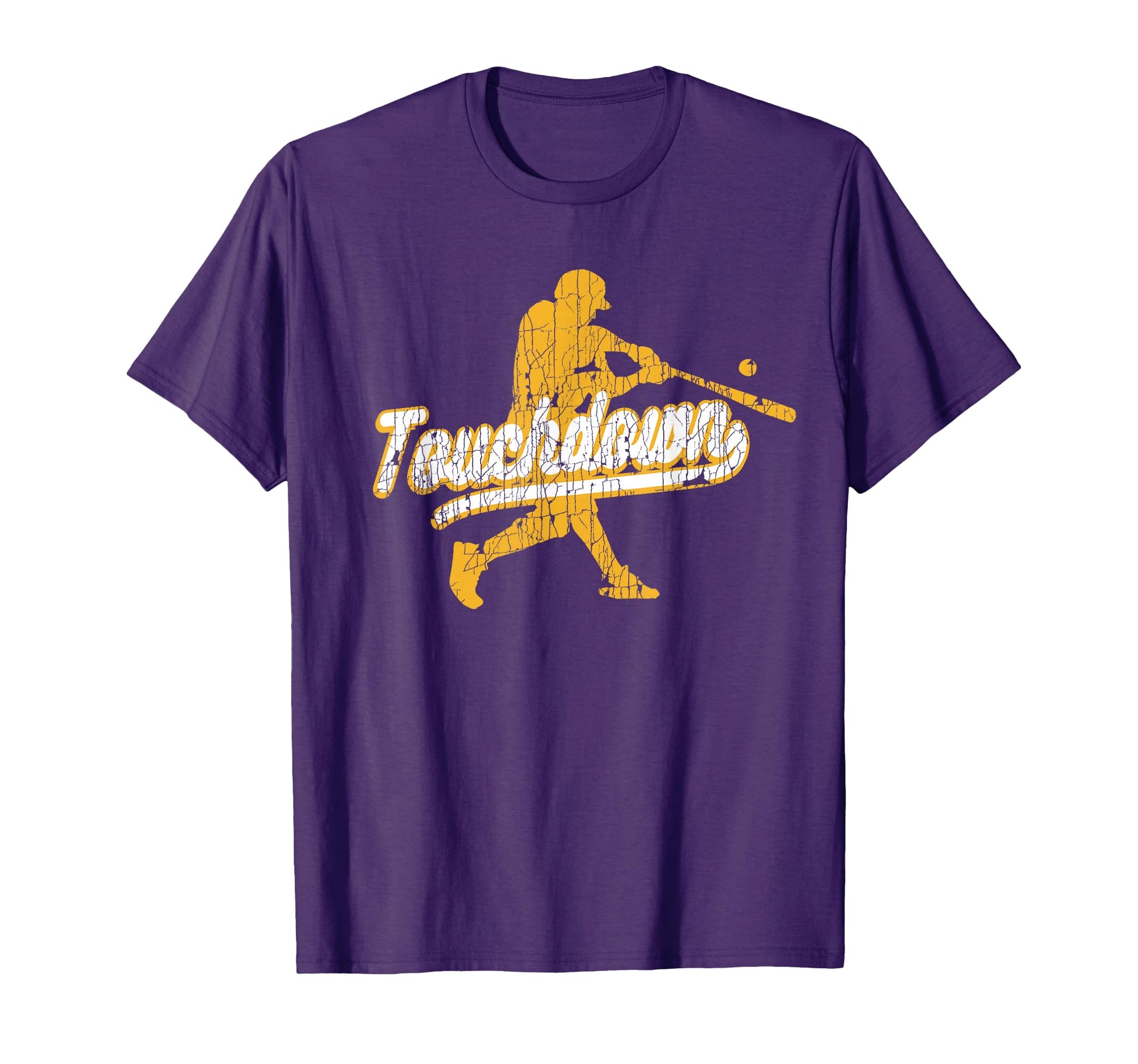 Baseball Touchdown T-Shirt - Graphic Print Men Women - T-Shirt, Sweatshirt, Hoodie