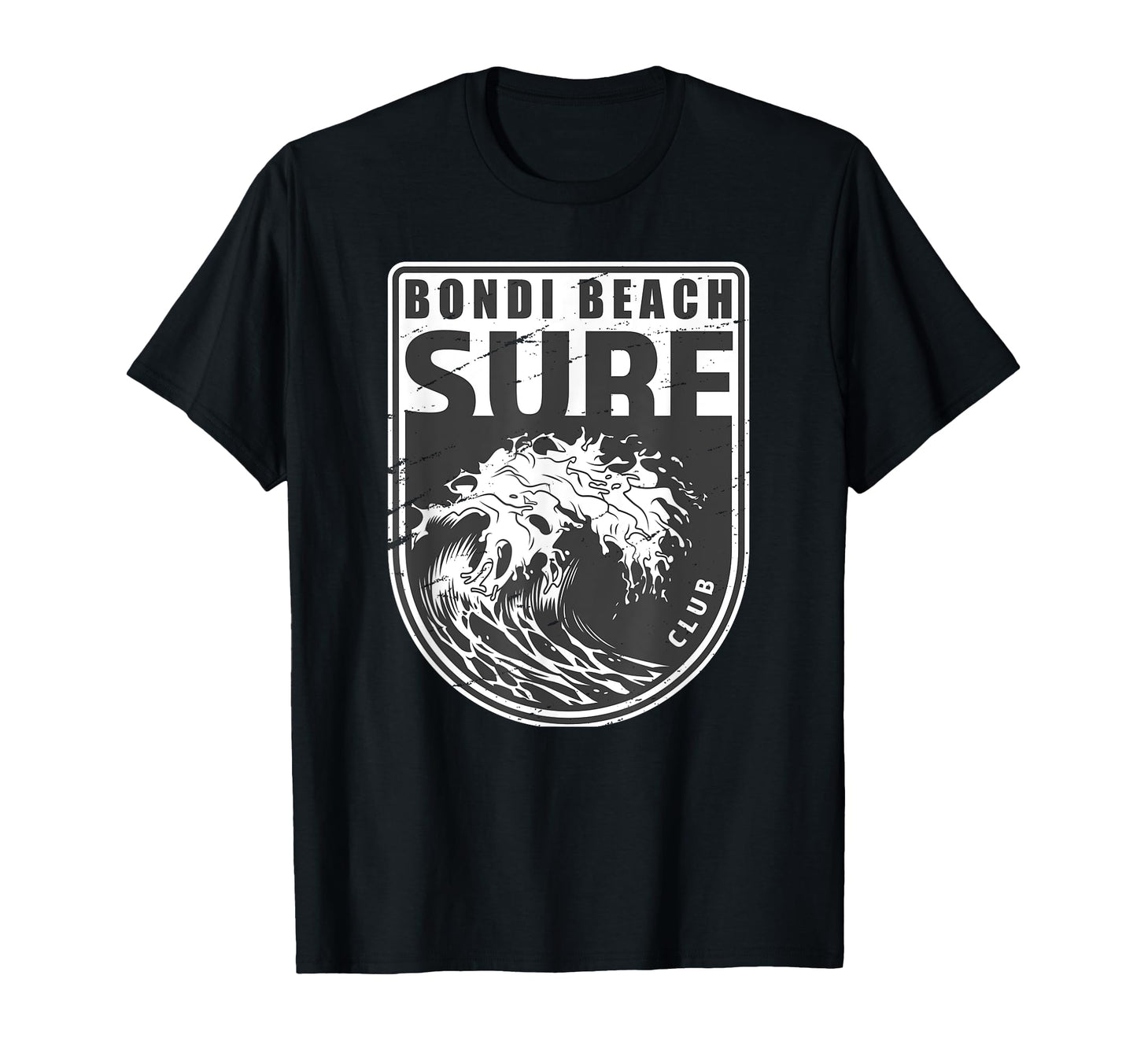 Bondi Beach Sydney Australia Surf Club T-Shirt - Graphic Print Men Women - T-Shirt, Sweatshirt, Hoodie