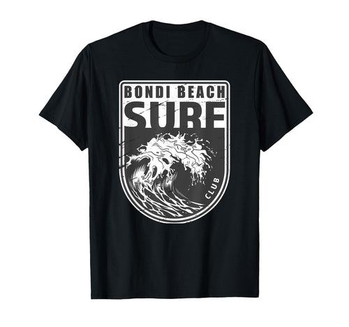 Bondi Beach Sydney Australia Surf Club T-Shirt - Graphic Print Men Women - T-Shirt, Sweatshirt, Hoodie