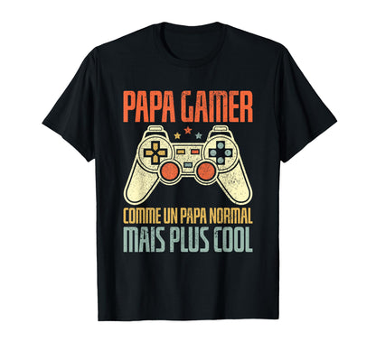 Dad Gamer Gaming Geek Controller T-Shirt - Aesthetic Graphic Unisex - T-Shirt, Sweatshirt, Hoodie