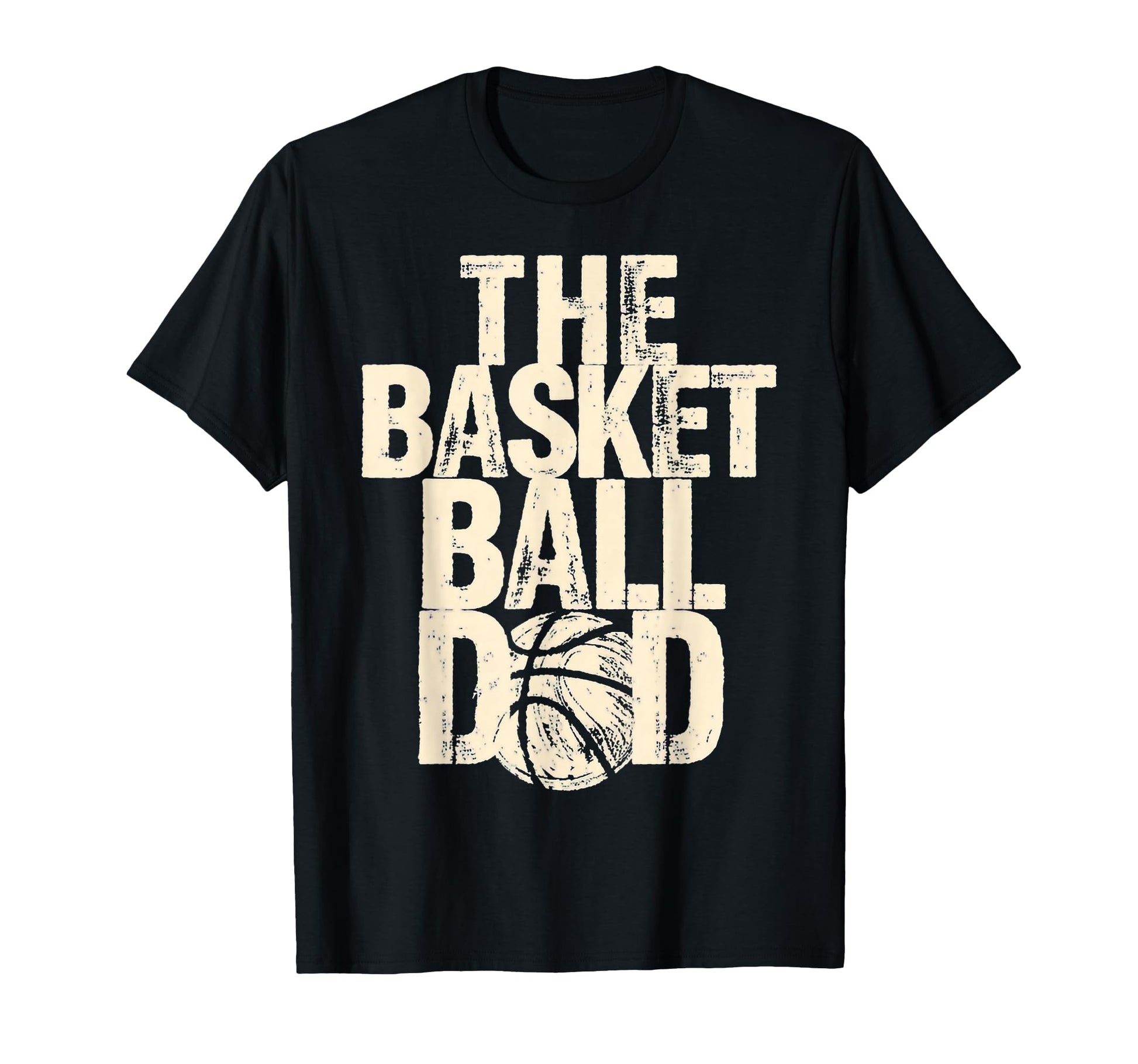 Fathers Day Basketball Dad T-Shirt - Minimalist Print for Adults - T-Shirt, Sweatshirt, Hoodie
