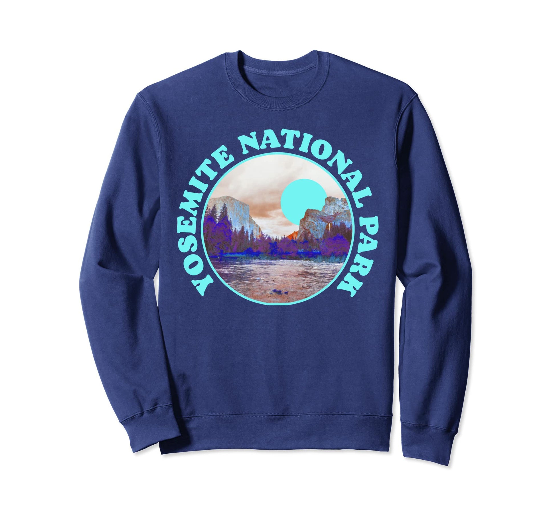 Yosemite Valley National Park Sweatshirt - Casual Everyday Wear Unisex - T-Shirt, Sweatshirt, Hoodie