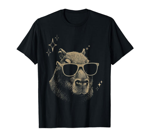 Y2K Capybara Sunglasses 90S 2000S Grunge T-Shirt - Graphic Print for Adults - T-Shirt, Sweatshirt, Hoodie