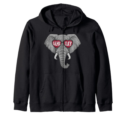 Game Day Elephant Gifts T-Shirt - Aesthetic Graphic Unisex - T-Shirt, Sweatshirt, Hoodie