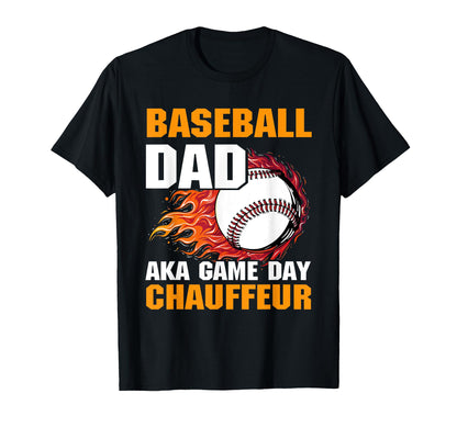 Fathers Day Baseball Dad Parent T-Shirt - Aesthetic Graphic for Adults - T-Shirt, Sweatshirt, Hoodie
